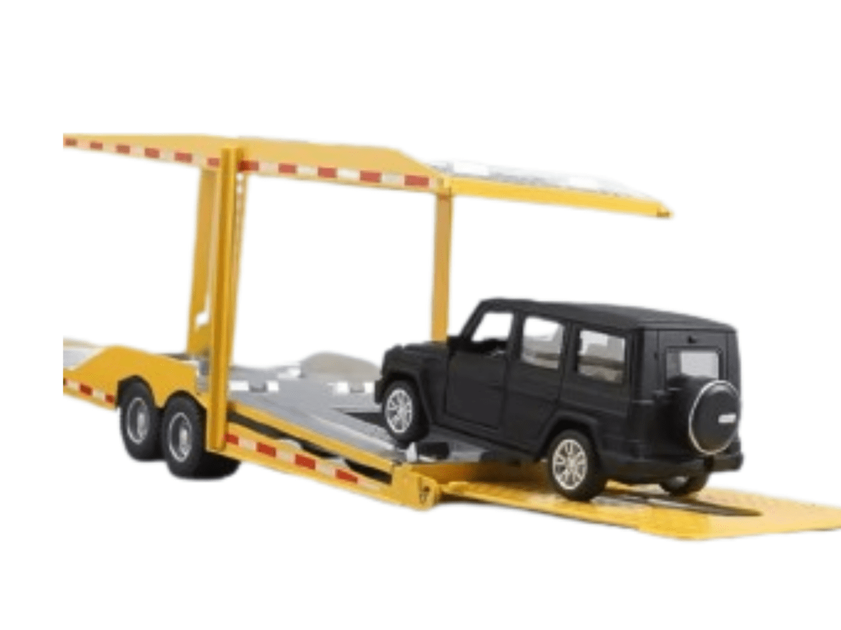 Camión cigueña o transportador de autos - Escala 1/24 DOBLE - Imagen 4