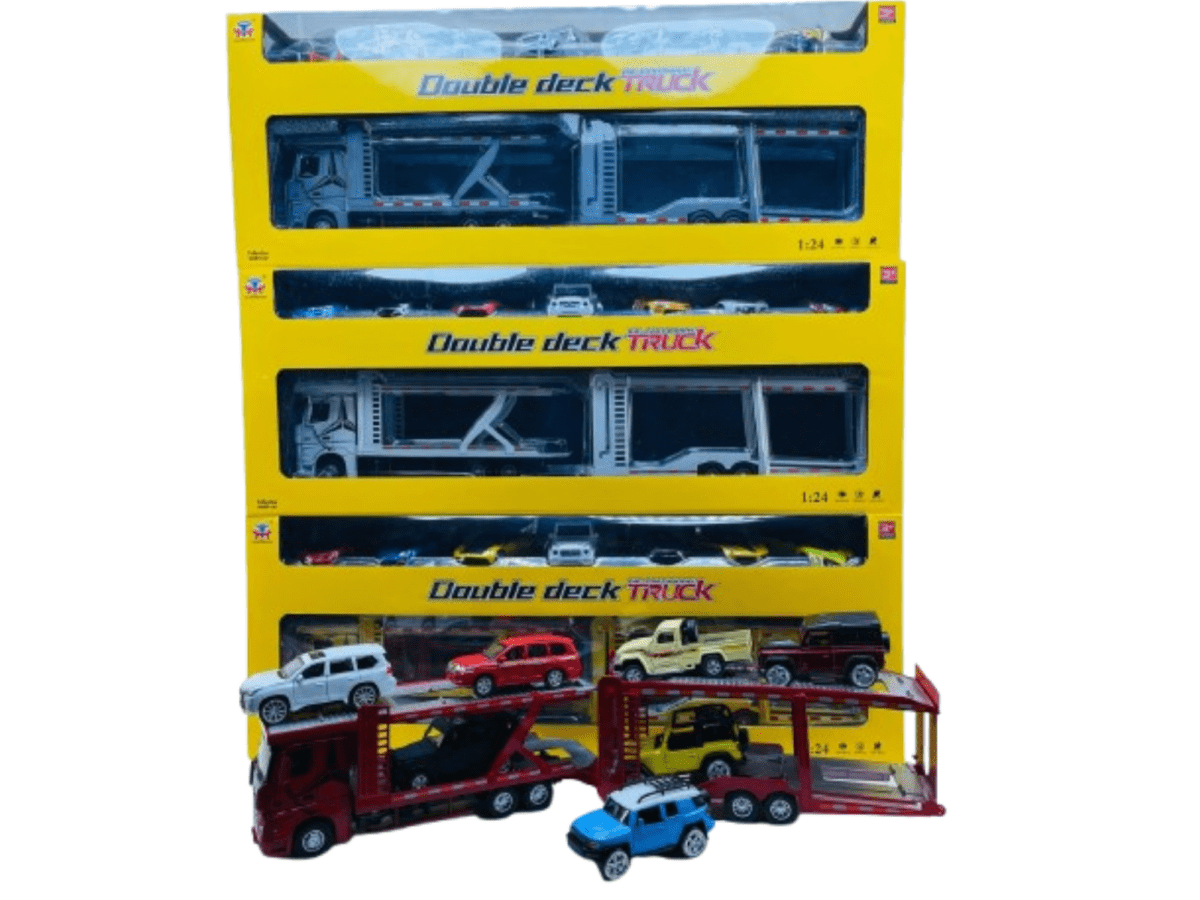Camión cigueña o transportador de autos - Escala 1/24 DOBLE - Imagen 6